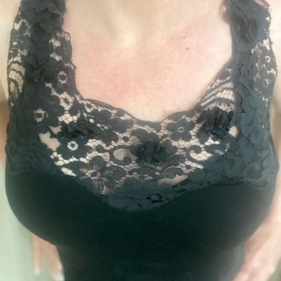 Dolce & Gabbana Lace-Yoke Camisole - Picture 6 of 6